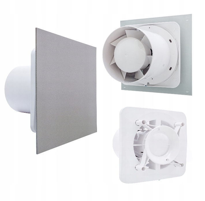 Ventika KLIQ100BASEH + KLIQFP180PLATINUM ventilátor do kúpeľne 100 mm